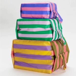 Striped Baggu 3D Set